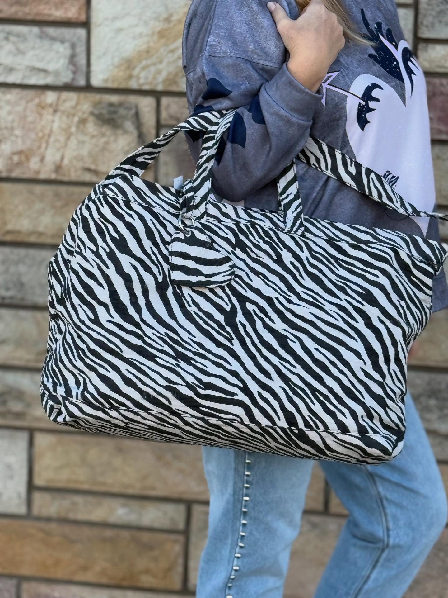 Maxi bolso estampado